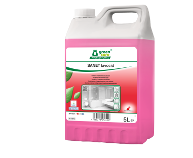 Sanet lavocid - SOLUTIE PENTRU SPATII SANITARE 5l